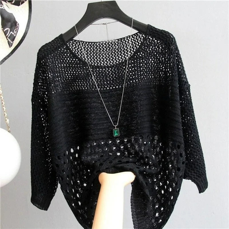 Camisa Malha Fina - Íris